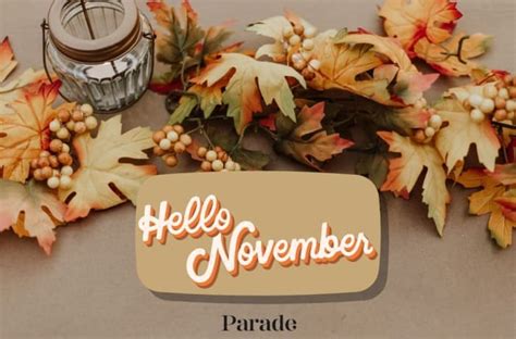 November Holidays, Observances 2024: Daily, Weekly, Monthly - Parade