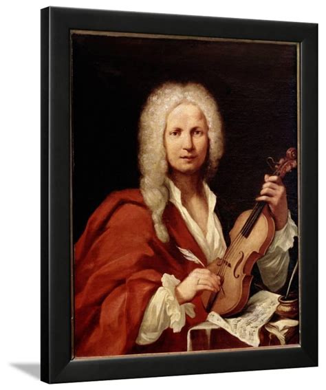 Portrait of Antonio Vivaldi Framed Print Wall Art - Walmart.com - Walmart.com