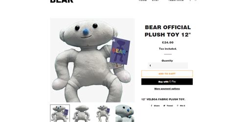 the bear plush is back | Fandom