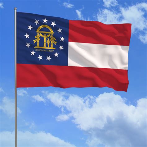 Georgia Flag - Georgia State Flag - Walmart.com