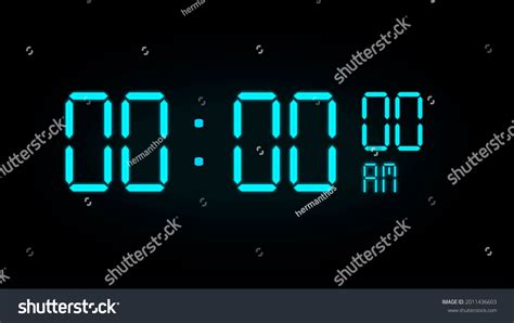 Digital Clock 00:00 Royalty-Free Images, Stock Photos & Pictures | Shutterstock