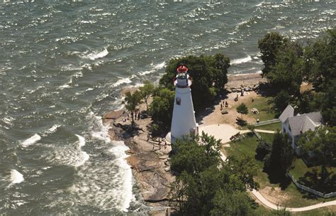 The Marblehead Lighthouse in Marblehead, Ohio. | Day trips in ohio, Marblehead lighthouse ...