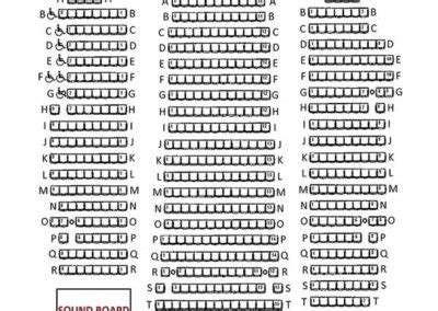 Carnegie Hall Seating Chart | Two Birds Home