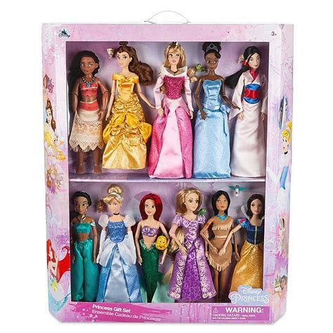 New 2019 Disney Princess Gift Set with 11 dolls - YouLoveIt.com