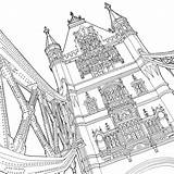 Architecture Coloring Pages At GetColoringscom  Free Printable sketch template