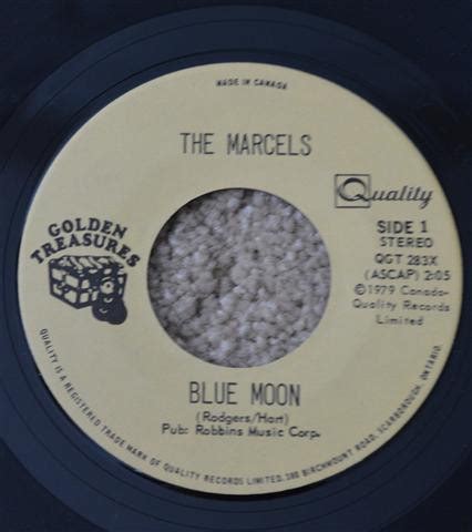 The Marcels - Blue Moon | Releases | Discogs