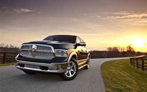 black, pickup, dodge, ram, Dodge Ram 1500, 1080P HD Wallpaper