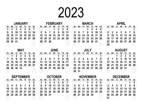 Printable Calendar 2023