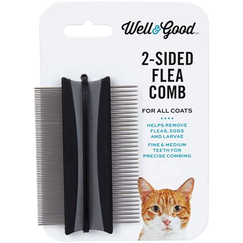 Well & Good 2-Sided Cat Flea Comb | Petco