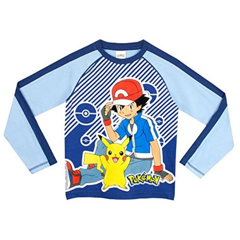 Buy Pokemon Boys' Ash and Pikachu Pajamas Size 8 Online at desertcartUAE