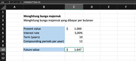 Rumus Bunga Majemuk Excel Cara Menghitung Diskon Pengertian