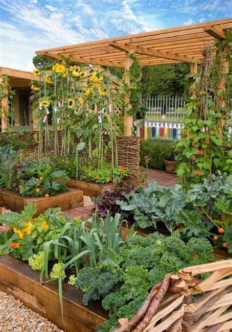 Edible Garden Ideas #Landscaping - Organic Gardening