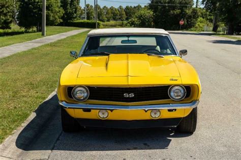 Yellow Chevrolet Camaro SS with 74569 Miles available now! - Classic Chevrolet Camaro 1969 for sale