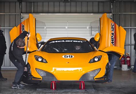 McLaren MP4-12C GT3 Unveiled, First Tests Completed - autoevolution