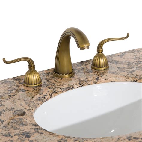 Heritage 1 Widespread Bathroom Faucet - Antique Brass | Free Shipping ...