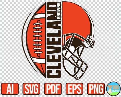 Cleveland Browns SVG NFL Football Sports Logo for Cricut | Etsy