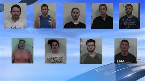 Nine arrested in Putnam County drug investigation