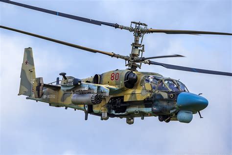 Kamov Ka-52, NATO reporting name "Hokum B" [2048x1366] : r/WarplanePorn