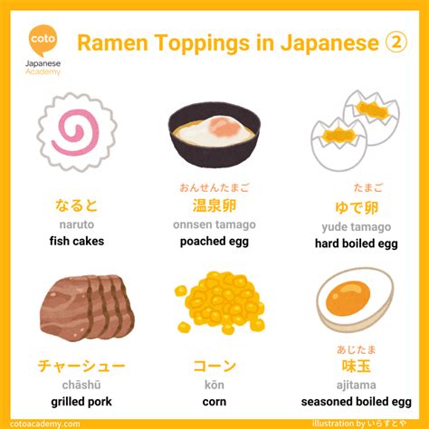 Japanese Ramen, Japanese Food, Sushi Guide, Ramen Toppings, Basic ...