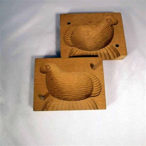 Wooden Butter Mold Lamb Shape SOLD on Ruby Lane