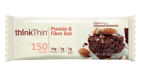 Protein & Fiber Bars by ThinkThin | Best Snacks For Weight Loss 2019 | POPSUGAR Fitness Photo 3