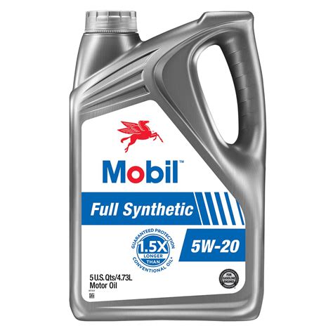 Mobil 125199-1 Mobil Full Synthetic Motor Oil | Summit Racing