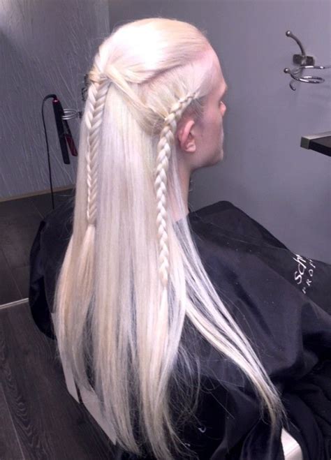 Legolas Hairstyle | Targaryen hair, Medieval hairstyles, Hair styles