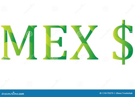 Mexican Peso Cartoon Vector | CartoonDealer.com #15879835