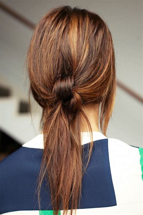 3-Minute Hairstyles For When You’re Running Late | Hair knots, Hair knot, Hair styles
