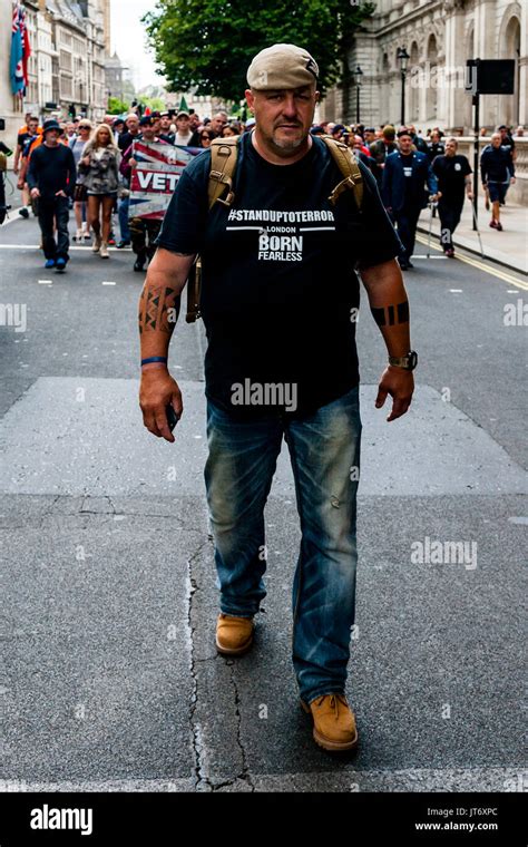 Phil Campion A Former British Army SAS Soldier Leads A Group Of Army Veterans To Downing St To ...