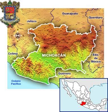 Mapas de Michoacán, con nombres o sin nombres. Descarga ya