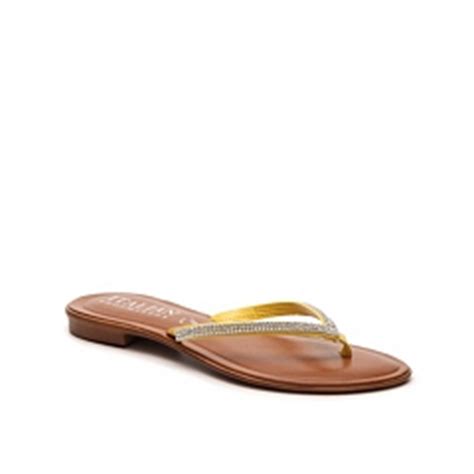 Italian Shoemakers Rhinestone Flat Sandal | DSW