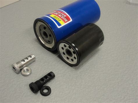 How To Make A Oil Filter Silencer Adapter - Adapter View