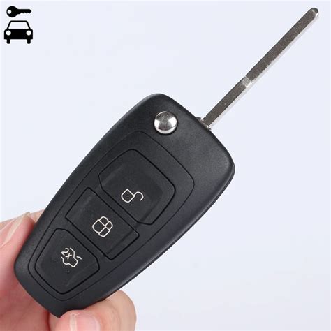 Aliexpress.com : Buy Car 3 Buttons Flip Folding Remote Key Shell for Ford Focus Fiesta 2013 Fob ...