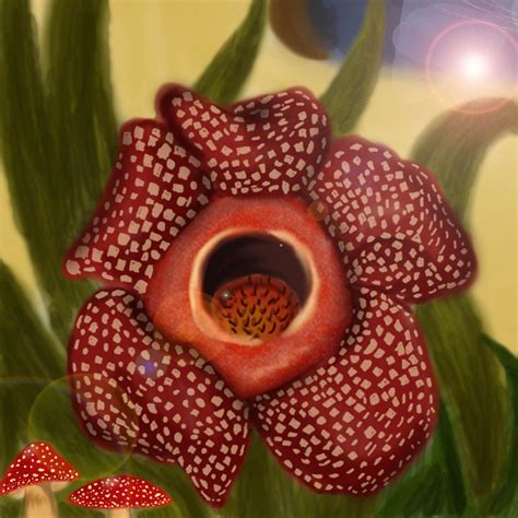 Raflesia Arnoldii... this rare flower is one of the three national flowers in Indonesia and its ...