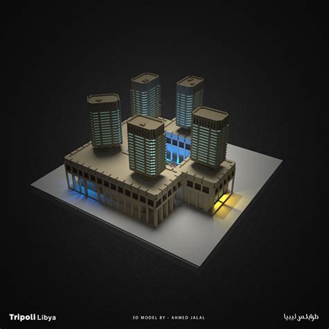 Tripoli Libya - Landmarks 3D on Behance