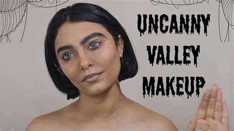 UNCANNY VALLEY MAKEUP TUTORIAL | CREEPY DOLL MAKEUP - YouTube