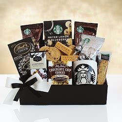 Starbucks Holiday Gift Basket at Gift Baskets Etc