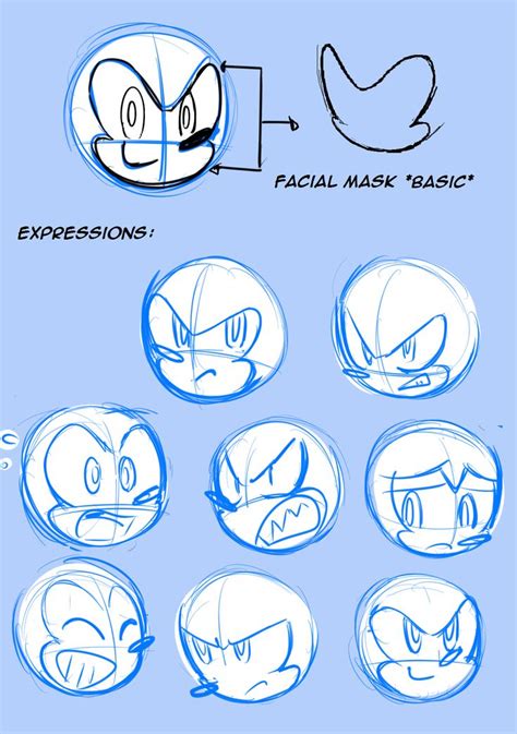 Sonic Skyline Face Tutorial by Drawloverlala | How to draw sonic, Sonic ...