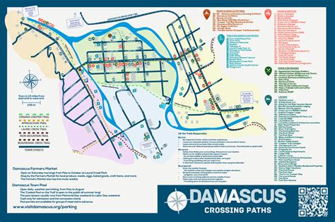 Map of Downtown Damascus, Virginia - VISIT DAMASCUS, VA