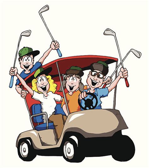 Royalty Free Golf Cart Clip Art, Vector Images & Illustrations - iStock