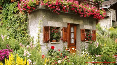 Beautiful Cottage Garden Flowers wallpaper 1080p (1600 x 900 ) - Flower Wallpaper