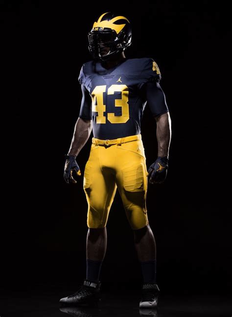 Michigan's Jumpman Football Uniforms | Maize and Blue Nation: Michigan ...