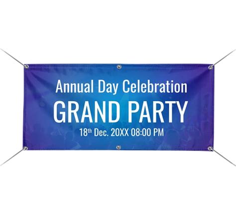 Buy Custom PVC/Flex Party Banners - Save Up To 30% | Best of Signs