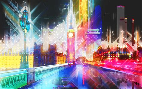 City Lights – Andrew Knutt Art, Design & Everything Creative