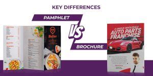 What is a pamphlet? Pamphlet vs Brochure explained [With Examples]