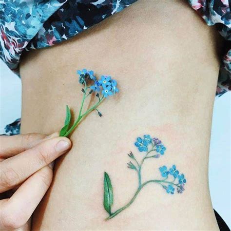 Forget Me Not Flowers Tattoo | Best Flower Site