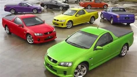 Holden VE Ute: Holden Releases VE Commodore Ute Range