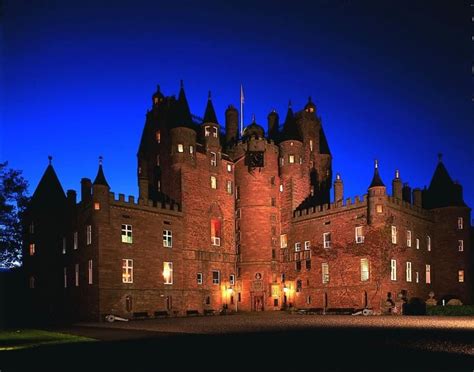 Glamis Castle, the home of Macbeth in Angus, Scotland, looking stunning ...