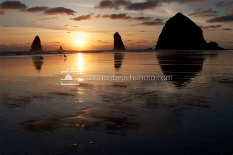 Quintessential Cannon Beach Sunset - Cannon Beach Photo